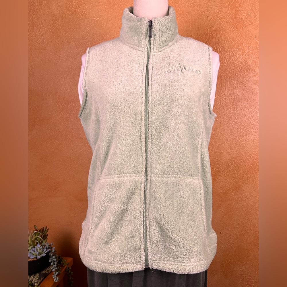 Loveland’s ski area vest mint green-L